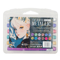 Markery metaliczne 12 sztuk