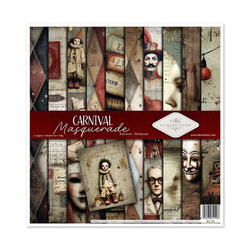 Zestaw papierów do scrapbookingu 30x30 - Carnival - Masquerade - Itd Collection