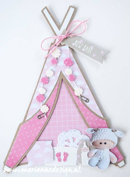 Wykrojnik - Marianne Design - Hands & feet dłonie i stópki