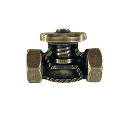 Ozdoba metalowa galwanizowana - zawór 2