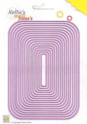 Wykrojnik - Nellie's Choice - MFD103 prostokąty z zaokrąglonymi rogami