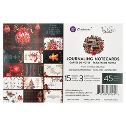 Journaling Notecards 10x15 cm - Prima - From the North Pole