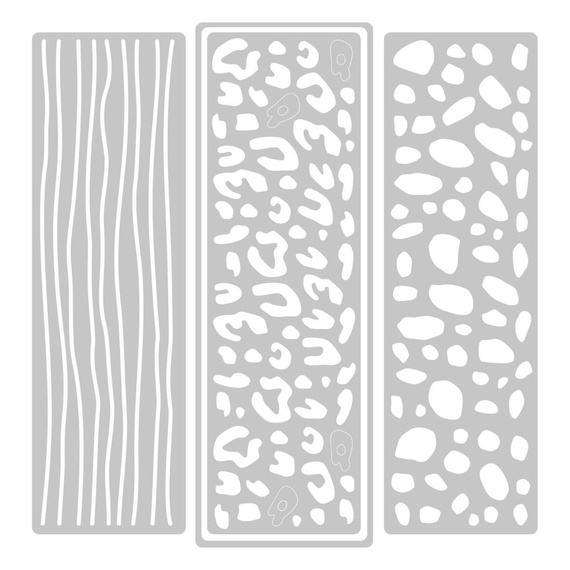 Wykrojnik Sizzix Thinlits - Wild Thing tła zakładki