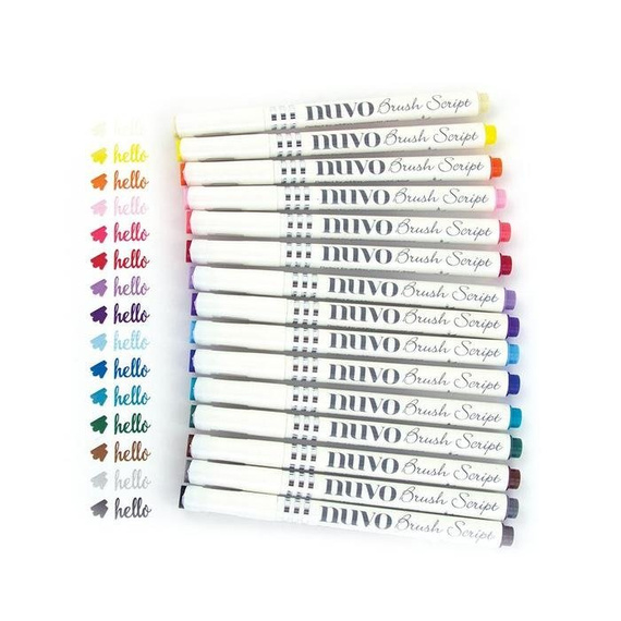 Markery do kolorowania i kaligrafii Tonic Nuvo - Essential Tones