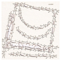 Tekturka - Barbwire set - drut kolczasty zestaw - Scrapiniec