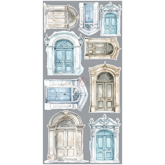 Something Blue - Craft o'clock - zestaw dodatków do scrapbookingu - Something