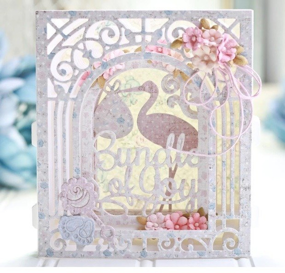 Wykrojnik - Spellbinders - Layered Bundle Of Joy