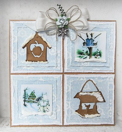 Wykrojnik - Marianne Design - Birdhouse 2 - karmniki