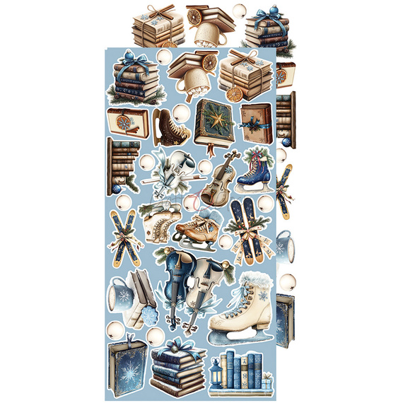 Zestaw dodatków do scrapbookingu  - Craft o'clock - Jolly Season - MIX