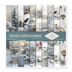 Zestaw papierów do scrapbookingu 30x30 - Botanical Garden in Winter - Itd Collection