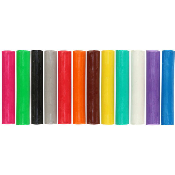 Plastelina Flamingo 12 kolorów