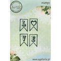 Stempel - Love girlanda - Agateria