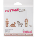 Wykrojnik - Cottage Cutz - Joseph, Shepherd & Animals - Józef, pastuszek, zwierzęta