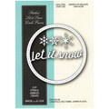 Wykrojnik - Memory Box - Stitched Let it Snow Circ