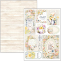 Zestaw papierów do scrapbookingu A4 - Ciao Bella - Flower Shop