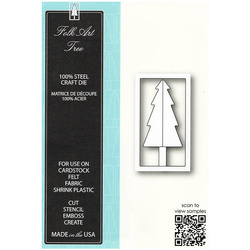 Wykrojnik - Memory Box - Folk Art Tree choinka drzewko