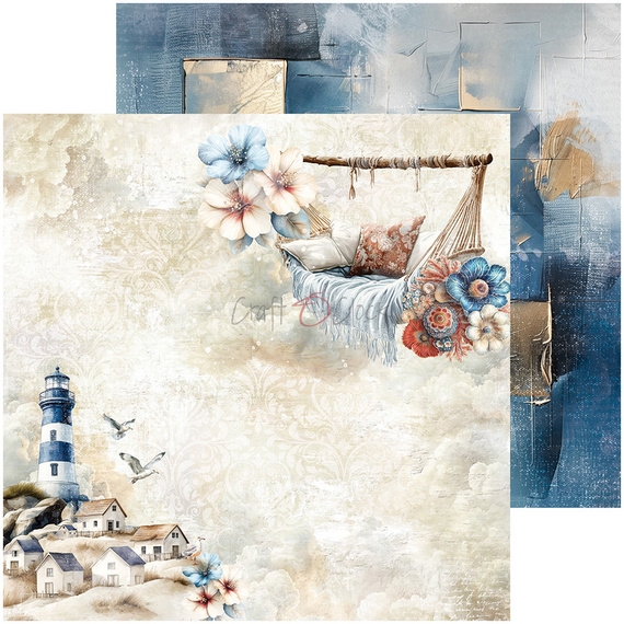 Zestaw papierów do scrapbookingu 15x15 - Craft o'clock - Emerald Tales