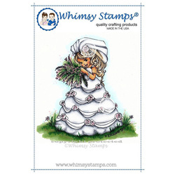 Stempel - Whimsy Stamps - Josie Bell Bride - panna młoda