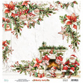 Papier do scrapbookingu 30x30 - Mintay - Holly Jolly 01