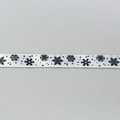 Tasiemka satynowa śnieżynki 12mm x 23m