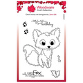 Stempel - Woodware - Fuzzie friends Freddie fox lisek