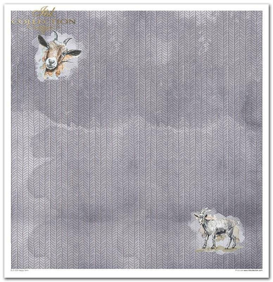 Zestaw papierów do scrapbookingu 30x30 - Happy farm
