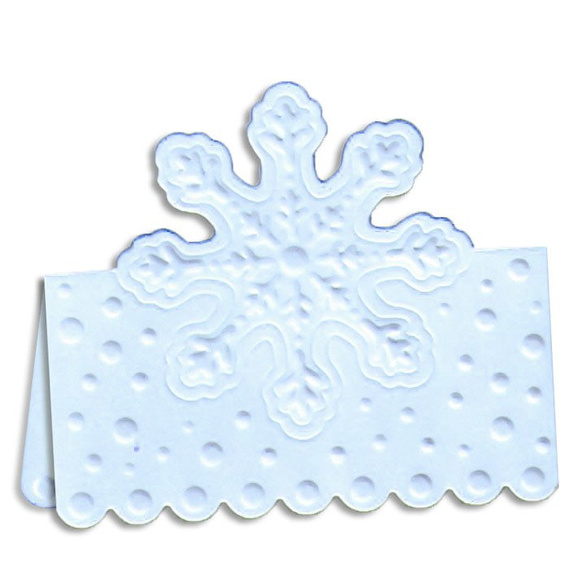 Wykrojnik - Joy!Crafts - śnieżynka 6002/0393 winietka z płatkiem śniegu karnet
