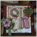 Stempel - Heartfelt - Festive Yuletide Doorway świąteczny wianek na drzwiach
