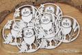 Tekturka Tatting Communion - zestaw 16 ramek - Scrapiniec