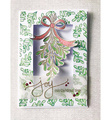 Stempel polimerowy - Julie Hickey - Under the Mistletoe jemioła