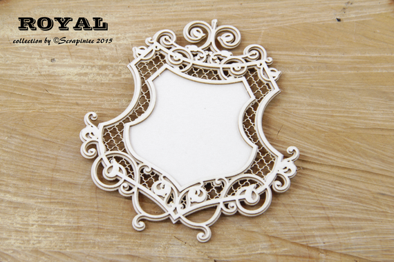 Royal Szyld duży z emblematem - Scrapiniec