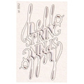 Tekturka - Gentle Sunlight - Hello Spring - napis x 2 - Scrapiniec