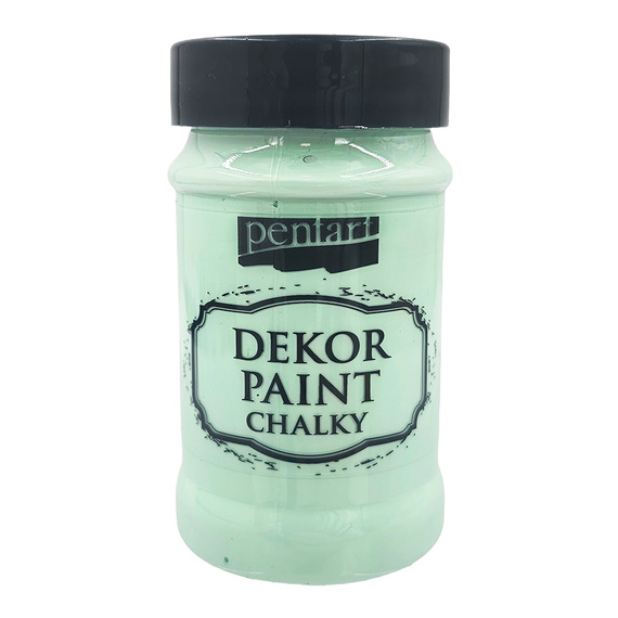 Farba kredowa Dekor Paint zielona mięta/mint 100ml - Pentart