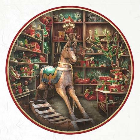 Zestaw papierów ryżowych - ITD RSM063 święta, zabawki, maskotki, misie