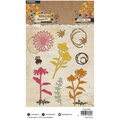 Wykrojnik do papieru - StudioLight - Floral Bits kwiaty pszczoła