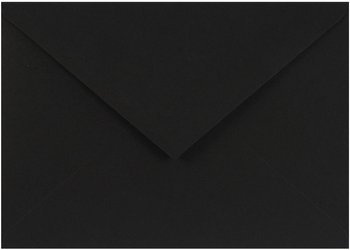 Koperta C6 NK Sirio Col. Nero czarna 115g