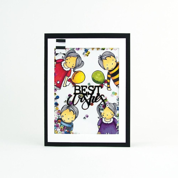 Stempel - Tonic Studios - Henri & Heffi - chłopiec i słonik