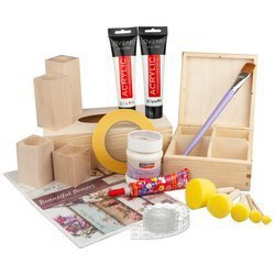 Kreatywny zestaw do decoupage XXL