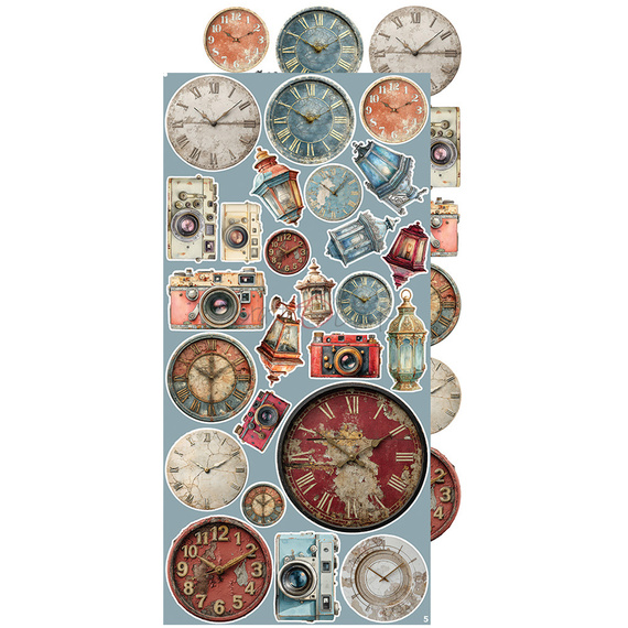 Zestaw dodatków do scrapbookingu - Craft o'clock - Timeless Grace - MIX