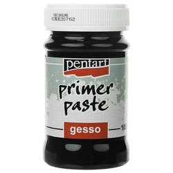 Podkład pasty Gesso Primer paste 100ml czarny - Pentart