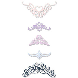 Wykrojnik Sizzix Thinlits - Fanciful Corners by Jennifer Ogborn