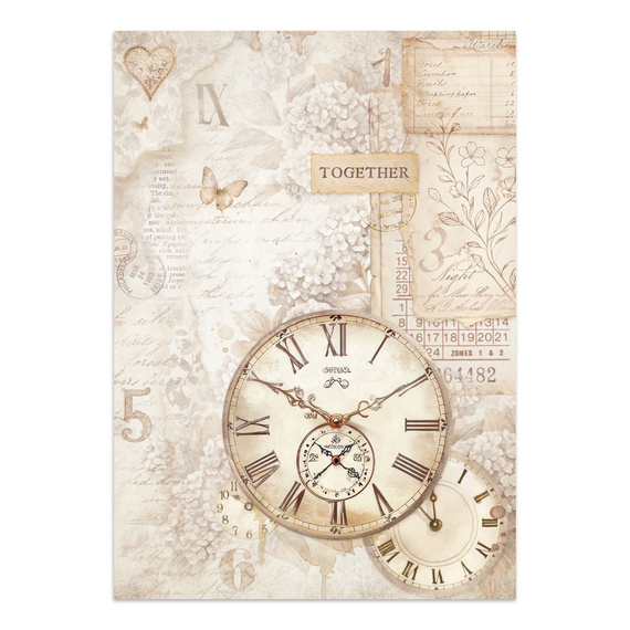 Zestaw papierów, naklejek i elementów Junk Journal - Quiet Days - Stamperia