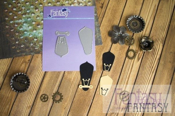 Wykrojnik - Fantasy Dies - Stojąca żarówka