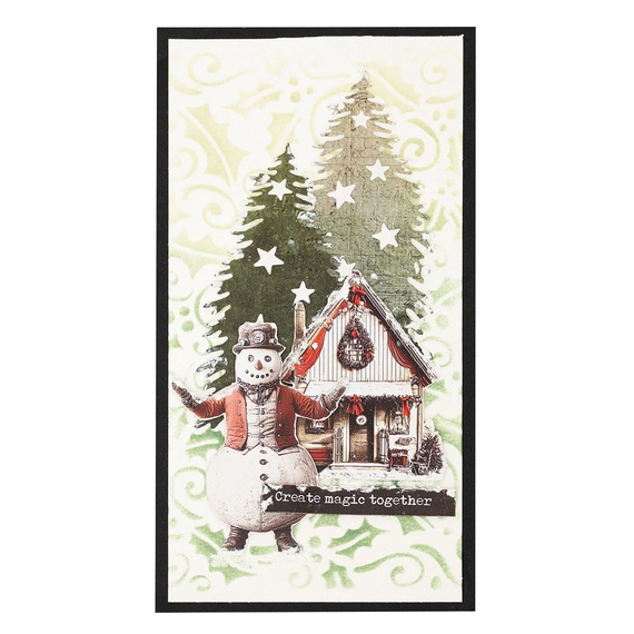 Maska mix media - StudioLight - Star confetti