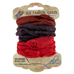 Zestaw wstążek vintage old fashion ribbon