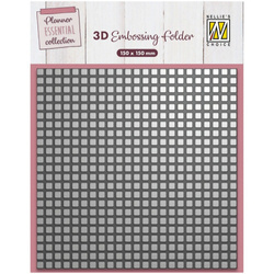 Folder do embossingu - Nellie's Choice - EF3D87 Blocks kwadraciki