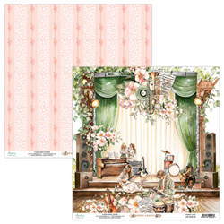 Papier do scrapbookingu 30x30 - Mintay - Music Garden 02