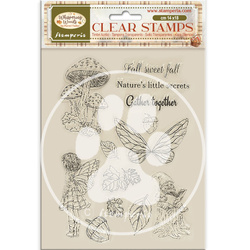 Stempel przezroczysty - Whispering Woods las - Stamperia