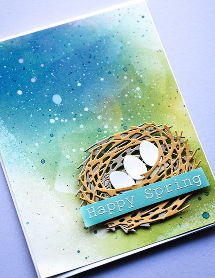 Wykrojnik - Memory Box - Twiggy Nest gniazdo