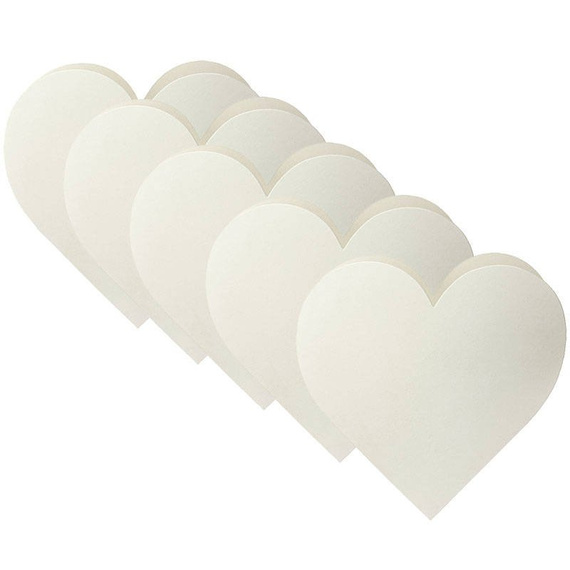 Baza serce - krem 14x14 - Rzeczy z papieru